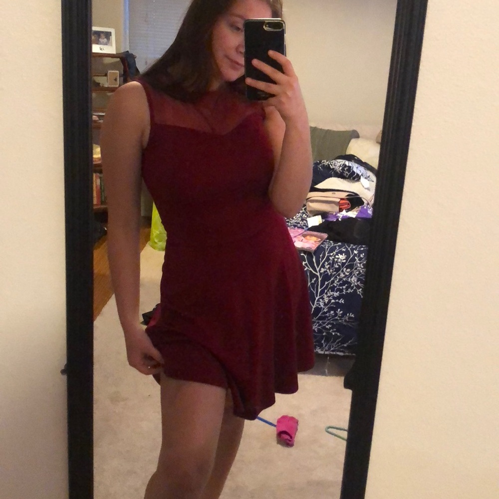Cocktail Party Dress with Lace